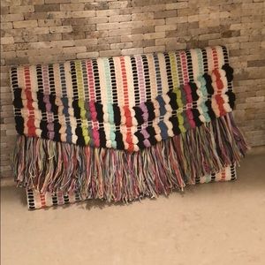 Stella and Dot multicolored clutch